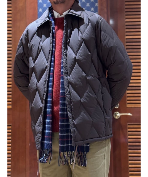 ストレッチナイロン キルティングダウン コーチジャケット｜ブルックス