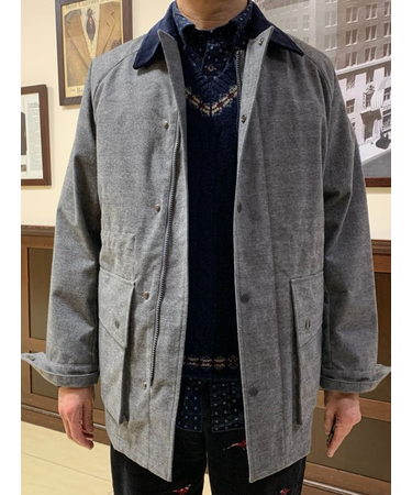 ポリエステル キルティングライナー ハンティングコート