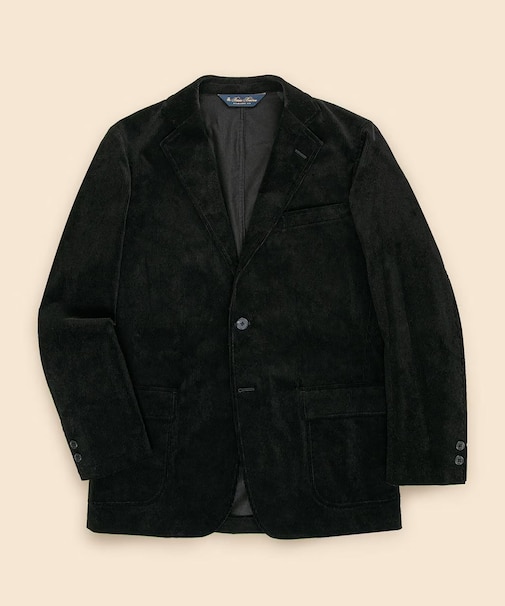 コットン　コーデュロイ　段返り３釦コンフォートサックジャケット　Traditional