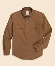 コットンツイル　ダブルポケット　ワークシャツ