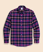 フランネル　タータンチェック　カジュアルシャツ　Regular Fit