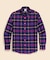 フランネル　タータンチェック　カジュアルシャツ　Regular Fit