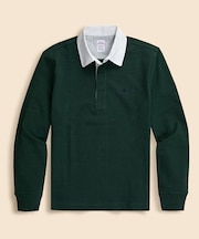 コットンジャージー　GFロゴ　ソリッド　ラグビーシャツ