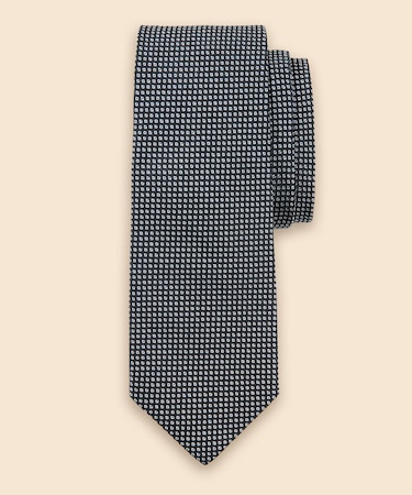 シルク　スモールダイヤ　ジャカードタイ