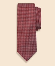 シルク　スモールダイヤ　ジャカードタイ