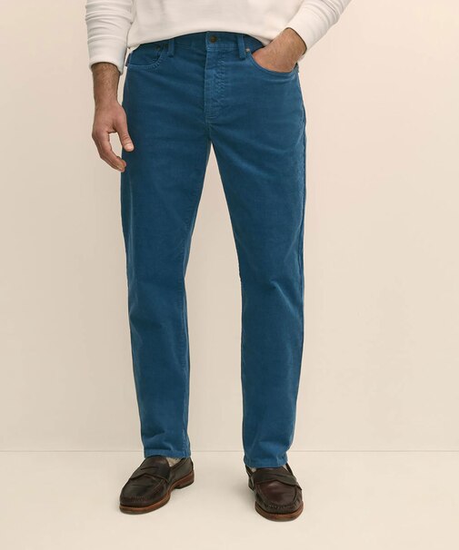 ストレッチコットン　15-Waleコーデュロイ　５ポケットパンツ　Regular Fit