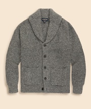 ドネガルウール　ショールカラー　カーディガン