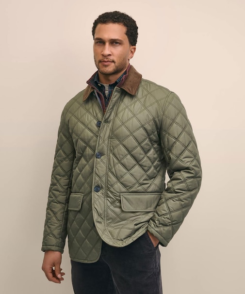 ポリエステル キルティング ウォーキングコート