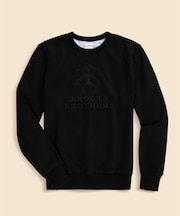 コットン　フレンチテリー　GFエンブロイダリー　スウェットシャツ