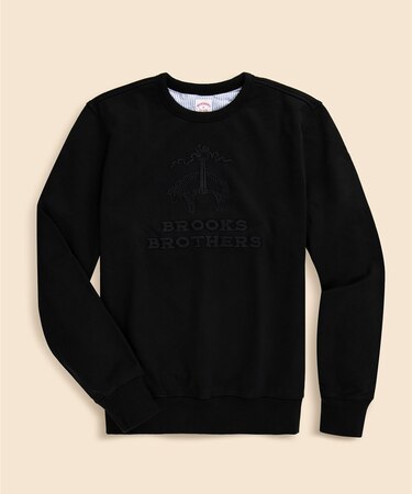 コットン フレンチテリー GFエンブロイダリー スウェットシャツ