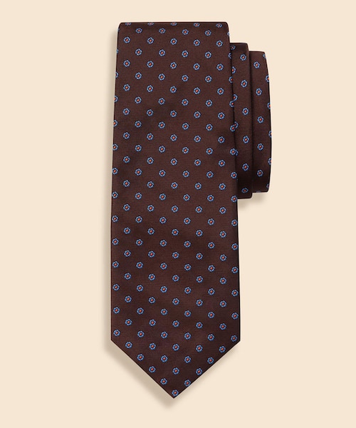 シルク スモールフラワー ジャカードタイ｜ブルックス ブラザーズの