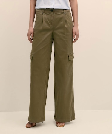 ストレッチコットンツイル カーゴパンツ