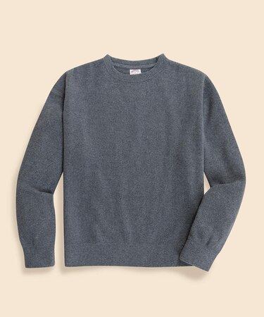 ポリエステル フリース クルーネックプルオーバー