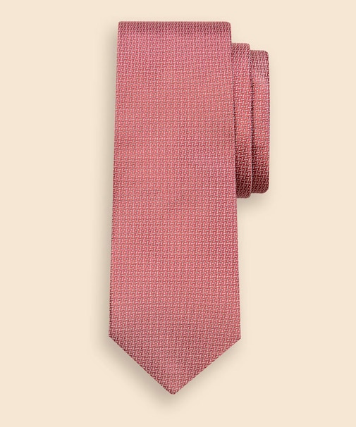 シルク　オールオーバー　ジャカードタイ