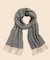 カシミヤ　ヘリンボーン　リバーシブル　マフラー
