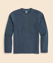 コットンジャージー　GFロゴ　バックナンバーパッチ　ロングスリーブTシャツ