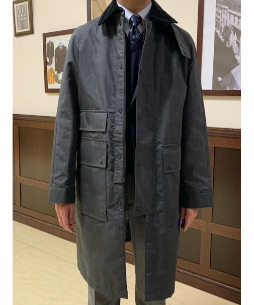 ポリエステル カントリーコート