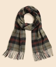 カシミヤ　ハンティングプレイド　マフラー