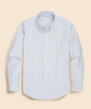 コットン　タッターソール　カジュアルシャツ　Regular Fit