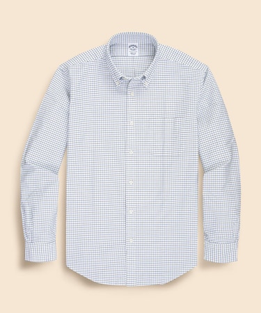 コットン　タッターソール　カジュアルシャツ　Regular Fit