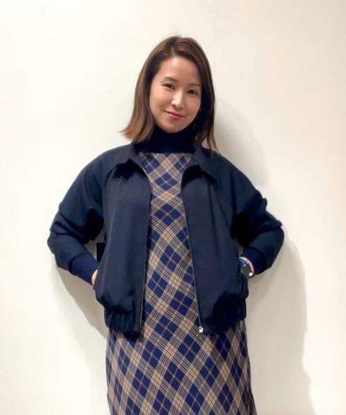 ウール フロントタック ボマージャケット｜ブルックス ブラザーズの