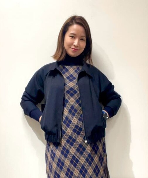 ウール フロントタック ボマージャケット