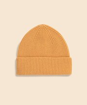 ラムズウール　リブニットキャップ