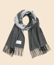 カシミヤ　ビッグゴールデンフリース　オブロングスカーフ