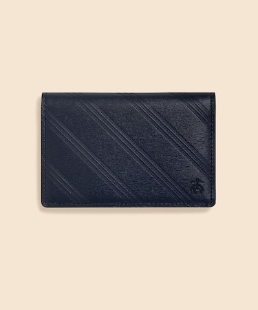 カウレザー　BB#1ストライプ　カードケース