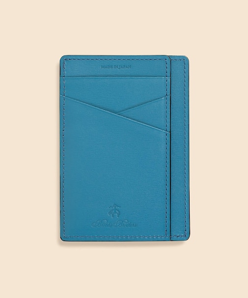 カウレザー　BB#1ストライプ　スマートウォレット