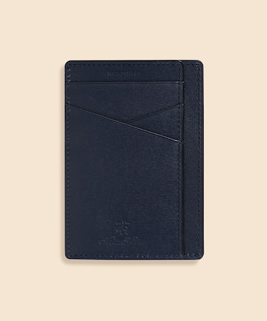 カウレザー　BB#1ストライプ　スマートウォレット