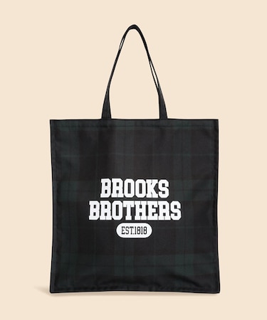 ウールツイル　ブラックウォッチ　トートバッグ