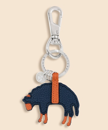 カウレザー　GFロゴ　キーフォブ