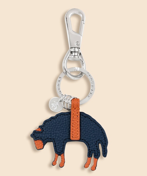 カウレザー　GFロゴ　キーフォブ