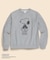 Brooks Brothers × PEANUTS　コットンフレンチテリー　スヌーピープリント　スウェットシャツ