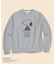 Brooks Brothers × PEANUTS　コットンフレンチテリー　スヌーピープリント　スウェットシャツ