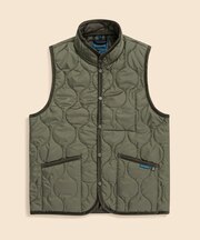 Brooks Brothers×LAVENHAM  ミックフィールド　キルティングベスト　Made in UK