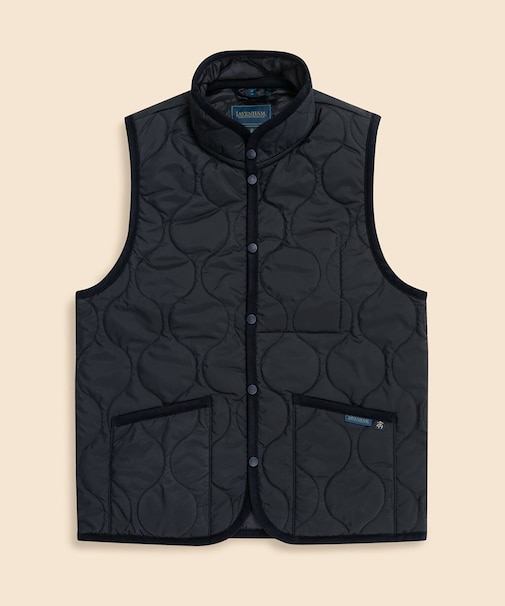 Brooks Brothers×LAVENHAM  ミックフィールド　キルティングベスト　Made in UK