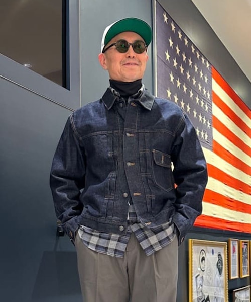 ワンウォッシュ セルビッジデニム トラッカージャケット｜ブルックス