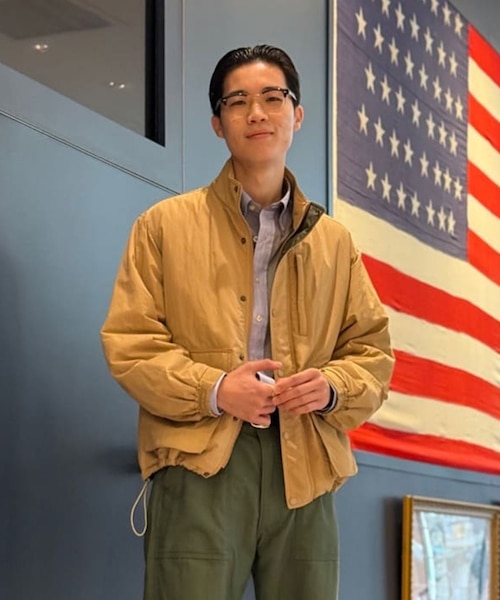 ◇オンラインストア限定◇ ナイロン ショートパッファー ジップ