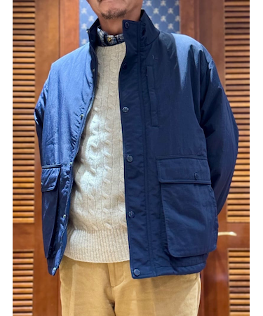 ◆オンラインストア限定◆ ナイロン　ショートパッファー　ジップジャケット