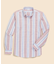 コットン　オックスフォード　ストライプ　フライデーシャツ