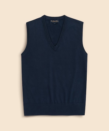 スーピマコットン　Ｖネックベスト