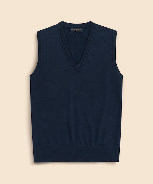 スーピマコットン　Ｖネックベスト
