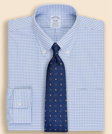 ストレッチオックスフォード シーズナルパターン ドレスシャツ Regular Fit