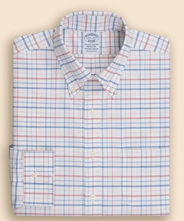 ストレッチオックスフォード シーズナルパターン ドレスシャツ Regular Fit