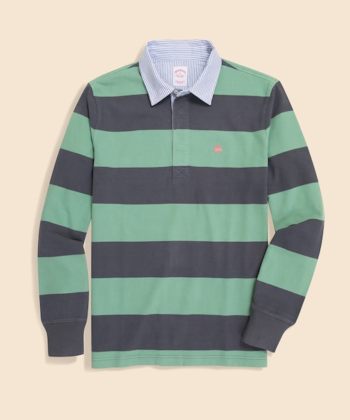 コットンジャージー GFロゴ ラグビーシャツ