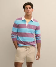 コットンジャージー GFロゴ ラグビーシャツ