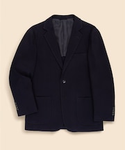 コットン　ニット　テキスチャード　シングル2釦ジャケット　Classic