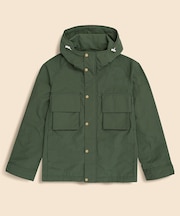 ナイロン　フーデッド　ウィンドブレーカー